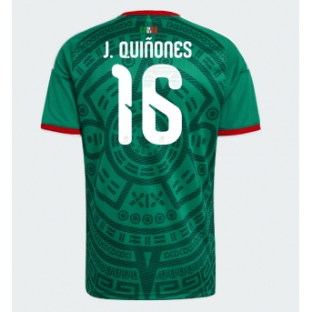 Billige Fotballdrakt Mexico Julian Quinones #16 Replika Hjemmedrakt VM 2026 Kortermet